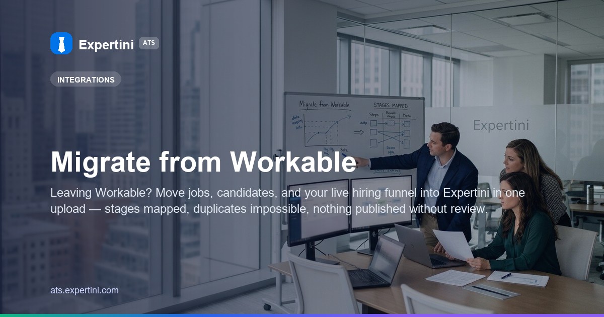 Migrate from Workable